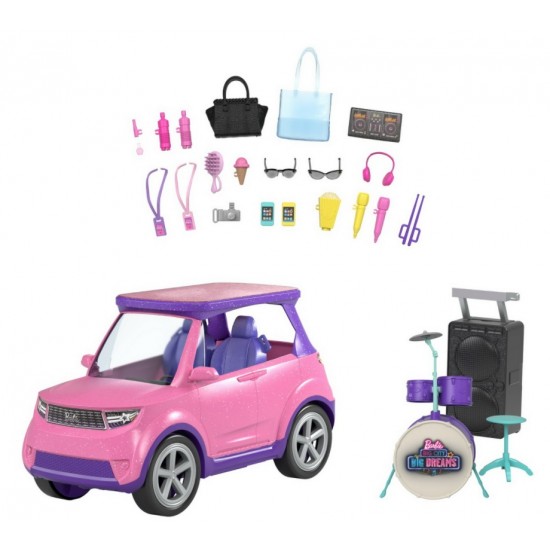 Masina Barbie 2in1 Mattel GYJ25