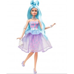 Papusa Barbie extra cu accesorii extravagante Mattel GYJ69