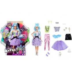Papusa Barbie extra cu accesorii extravagante Mattel GYJ69
