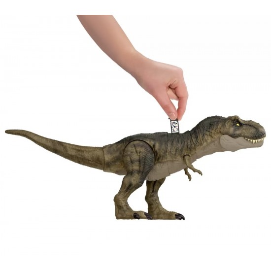 Figurina interactiva Dinozaur Jurassic World Tyrannosaurus Rex Mattel HDY55
