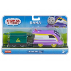 Thomas locomotiva motorizata Kana cu vagon Mattel HFX96-HDY69