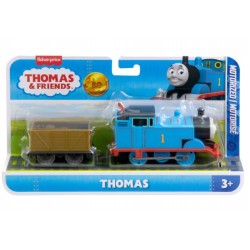 Thomas locomotiva motorizata cu vagon Mattel HFX96-JGF93