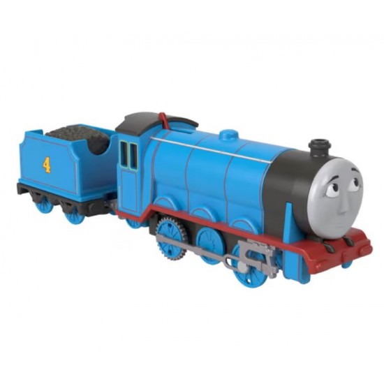 Thomas locomotiva motorizata Gordon cu vagon Mattel HFX96-JGF96