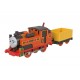 Thomas locomotiva motorizata Nia cu vagon Mattel HFX96-JGF97