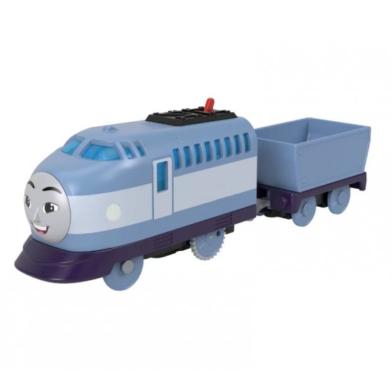 Thomas locomotiva motorizata Kenji cu vagon Mattel HFX96-HHN40