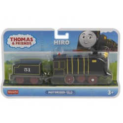 Thomas locomotiva motorizata Hiro cu vagon Mattel HFX96-HHN58