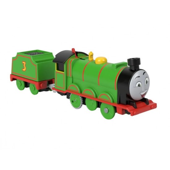 Thomas locomotiva motorizata Henry cu vagon Mattel HFX96-HTN40