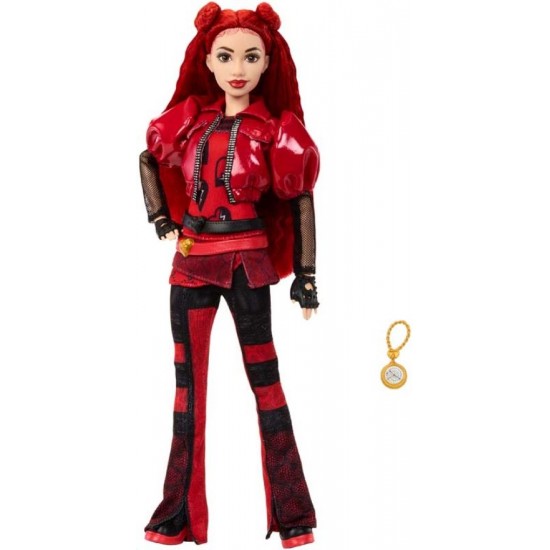 Papusa Descendentii 4 Red fiica Reginei Inimilor Mattel HWT88-HWT93