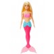 Papusa Barbie sirena roz HGR04-HGR05