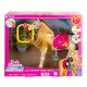 Calut cu sunete si accesorii Barbie-The Great Horse Chase Mattel HXJ42