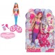 Papusa Barbie sirena si baloane de sapun cff49