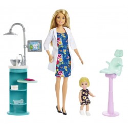 Papusa Barbie set dentist Mattel DHB63-FXP16
