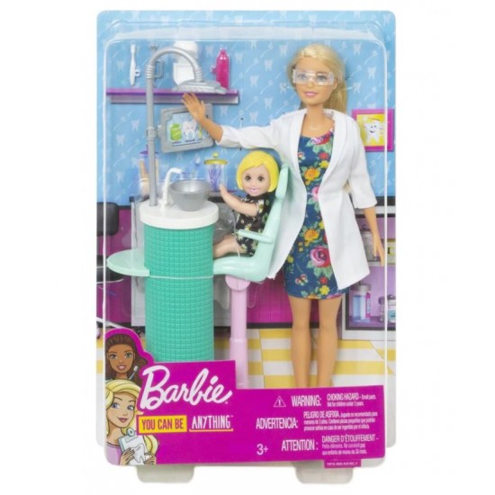 Papusa Barbie set dentist Mattel DHB63-FXP16