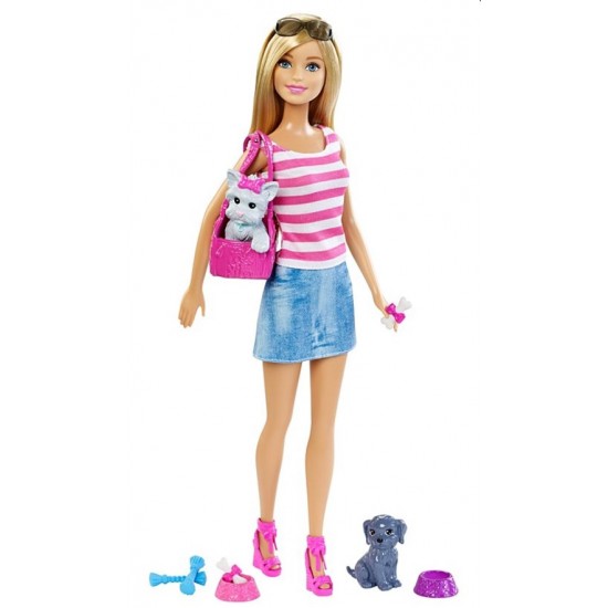 Papusa Barbie animalute Djr56