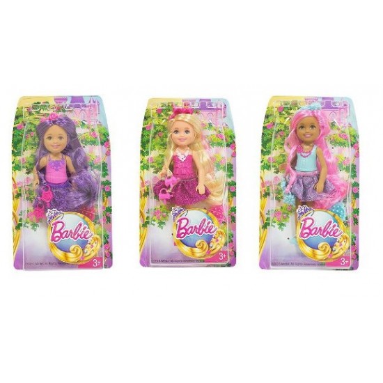 Barbie Chelsea cu par lung Dkb54