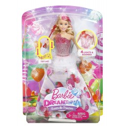 Papusa Barbie Printesa orasului dulciurilor Dyx28