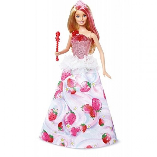 Papusa Barbie Printesa orasului dulciurilor Dyx28