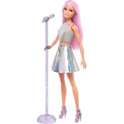 Papusa Barbie cariere vedeta pop Mattel FXN98