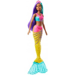 Papusa Barbie sirena Mattel GJK07-GJK10