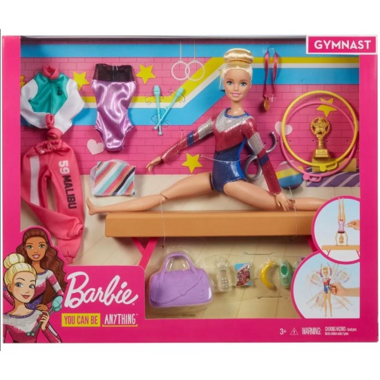 Papusa Barbie gimnasta Mattel GJM72