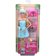 Papusa Barbie Wellness cu figurina si accesorii Mattel GKH73-GJG55