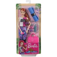 Papusa Barbie Wellness la sala de sport cu figurina si accesorii Mattel GKH73-GJG57