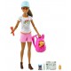 Papusa Barbie in drumetie cu accesorii Mattel GKH73-HNC39