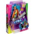 Papusa Barbie Extra cu par albastru si 2 pisicute Mattel GRN27-GRN30