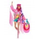 Papusa Barbie Extra Fly merge la festival Mattel HPB15