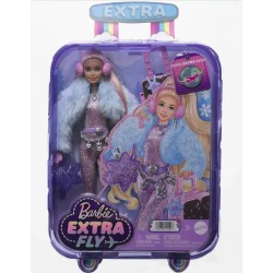 Papusa Barbie Extra Fly blonda la munte Mattel HPB16