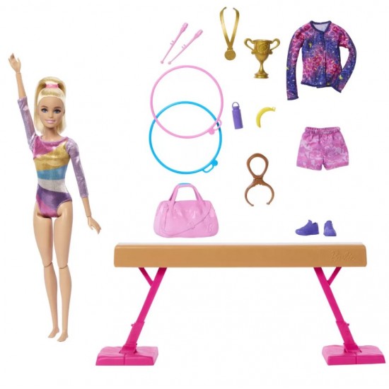 Papusa Barbie gimnasta Mattel HRG52