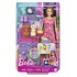 Papusa BARBIE FAMILY Set petrecere cu 2catelusi color Change Mattel HXN01