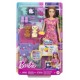 Papusa BARBIE FAMILY Set petrecere cu 2catelusi color Change Mattel HXN01