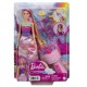 Papusa Barbie cu aparat de coafat Mattel JCW55