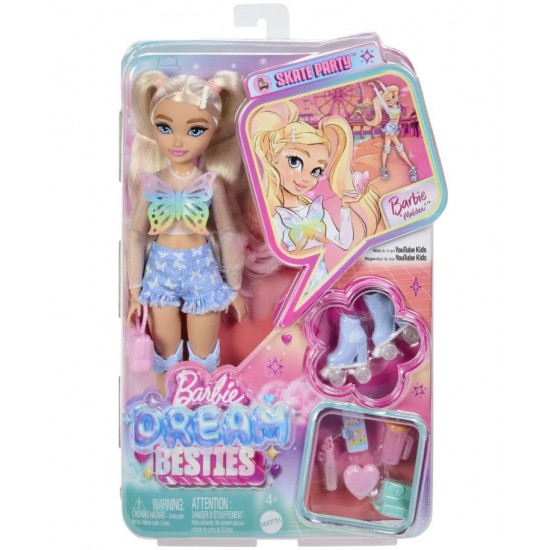 Papusa Barbie Dream Besties petrecere pe role Mattel JFX96