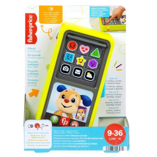 Telefon smart in limba romana Fisher-price Mattel HNL49
