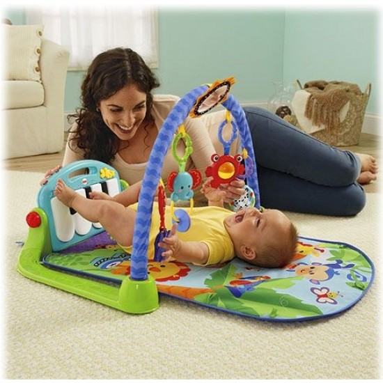 Saltea cu activitati Fisher Price piano play