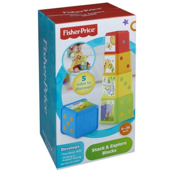 Set cuburi constructie Fisher price CDC52
