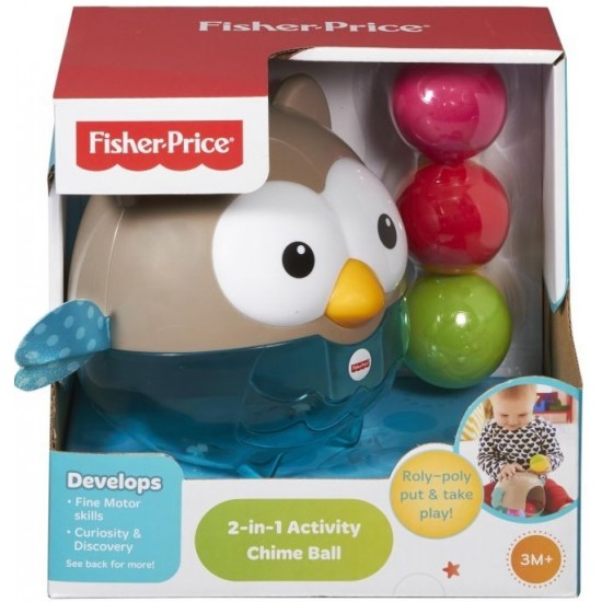 Bufnita cu clopotei si activitati 2in1 Fisher Price