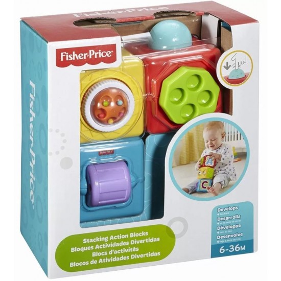 Cuburi cu activitati Fisher-price Mattel DHW15