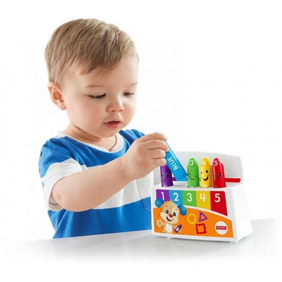 Creioane colorate limba romana Fisher Price Fln96