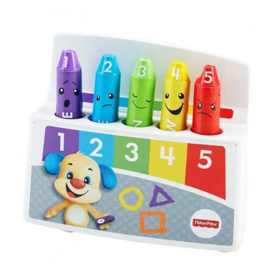 Creioane colorate limba romana Fisher Price Fln96