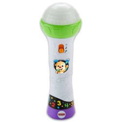 Microfon Fisher Price canta si inregistreaza in limba romana