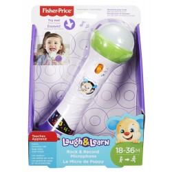Microfon Fisher Price canta si inregistreaza in limba romana