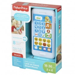 Telefonul catelusului Fisher Price in limba romana Fpr31