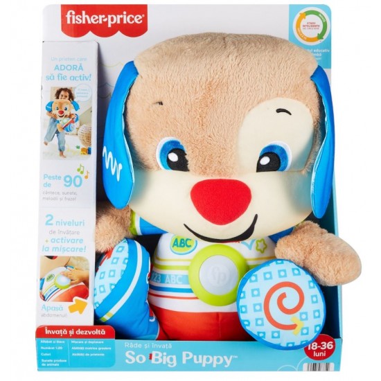 Fisher-price Catelus interactiv in limba romana Mattel HJF23
