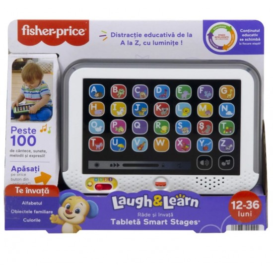 Fisher-price tableta smart in limba romana Mattel HXB71