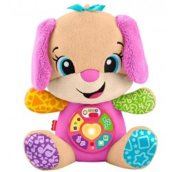 Fisher-price Catelusa interactiva Rade si invata in limba romana Mattel JFD33