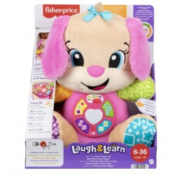 Fisher-price Catelusa interactiva Rade si invata in limba romana Mattel JFD33