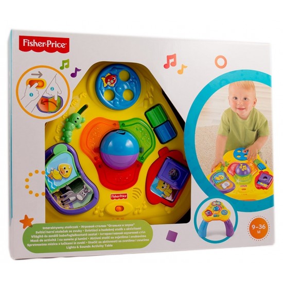 Masuta vesela cu activitati Fisher Price